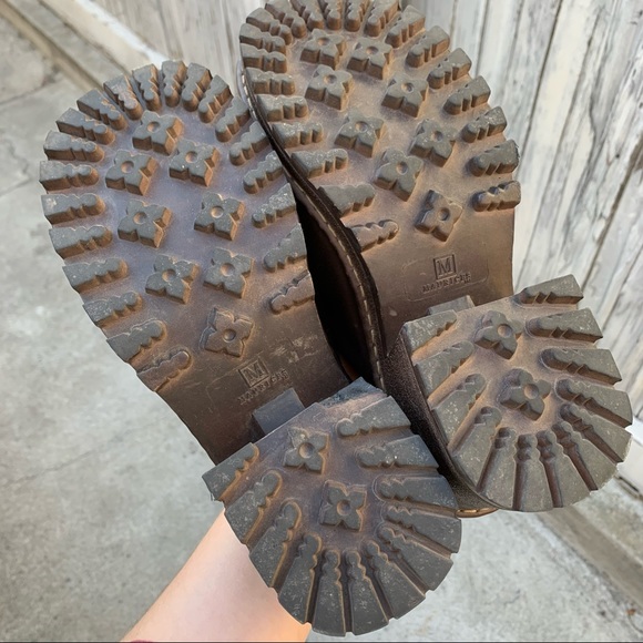 Vintage Y2K Chunky Lug Sole Platform Slides! - Picture 7 of 14